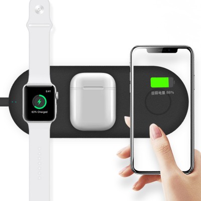 OEM Logo Qi Wireless Charge Fast Charging for iPhone Apple Watch Airpods 10W Quick Charger