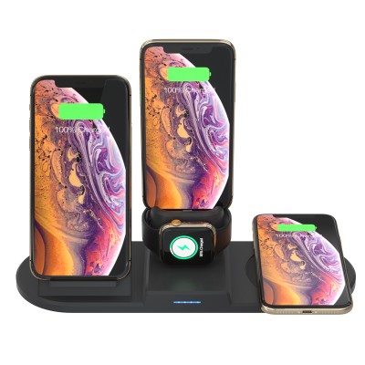 55 Degrees Constant Temperature Cup 15W Fast Stand Wireless Charging Qi Mobile Phone Charger Dock